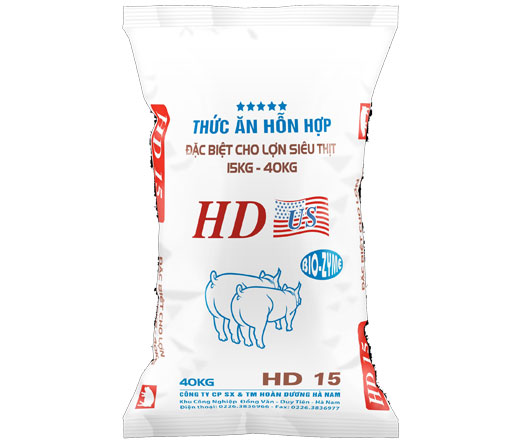 Thức ăn hỗn hợp đặc biệt cho lợn siêu thịt 15kg-40kg