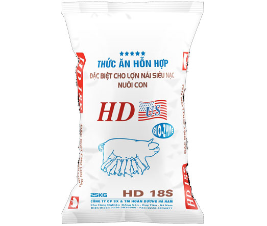 Thức ăn hỗn hợp đặc biệt cho lơn nái siêu nạc nuôi con